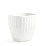 VASO TYLE BL. 40 CM CUADRADO