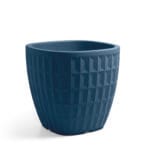 VASO TYLE PETROLI 40 CM CUADRADO