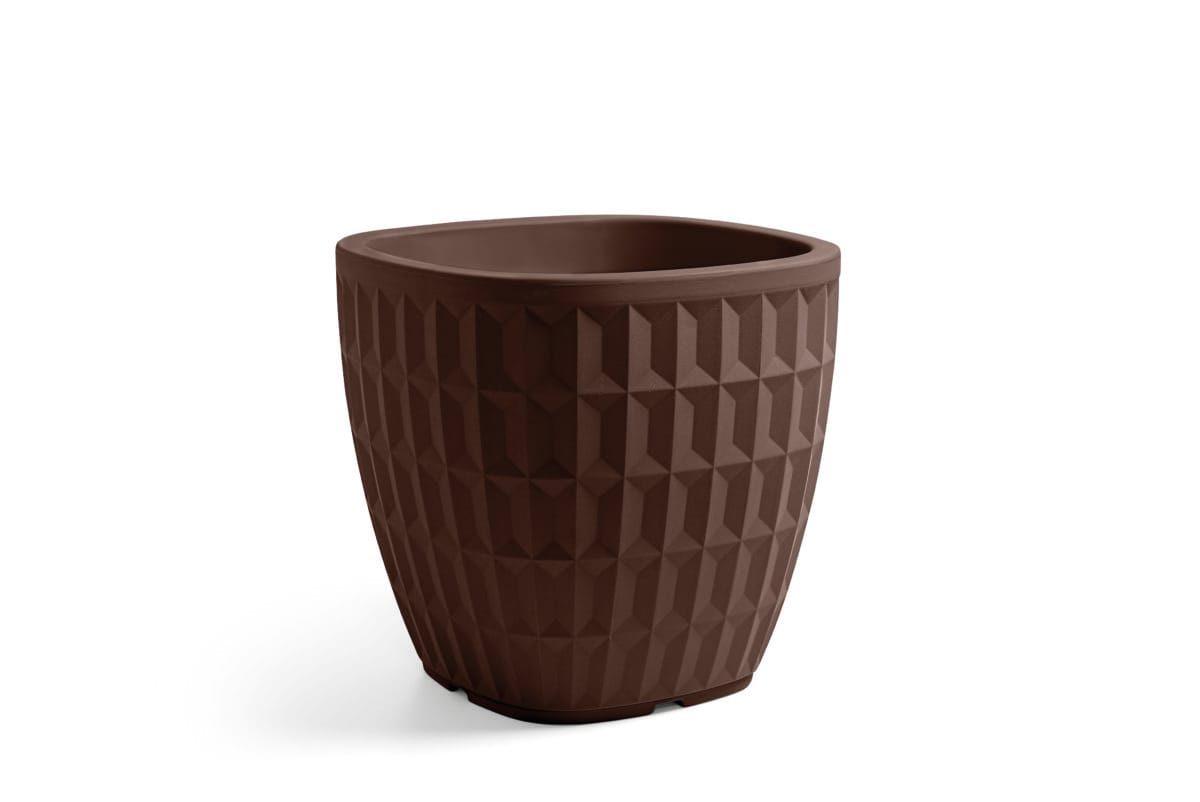 VASO TYLE BR. 30 CM CUADRADO - Imagen 1