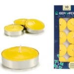 SET 10 VELAS TEA CITRONELA