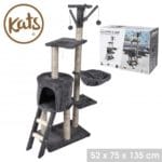 ARBOL GATO GRIS 52X75X135 CM