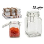 BOTE HERMETICO CUADRADO 1,2 L.