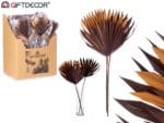 HOJA PALMERA 3PCS MARRON MOSTAZA - Imagen 2