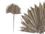 HOJA PALMERA 3PCS PLATA
