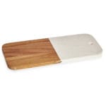 TABLA CORTAR MADERA MARMOL 38 CM - Imagen 2