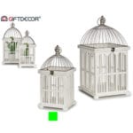 JAULA MADERA CUADRADA 22X22X45