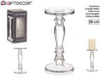 CANDELABRO CRISTAL ANILLO 28 CM - Imagen 2