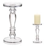 CANDELABRO CRISTAL ANILLO 28 CM
