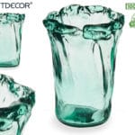 JARRON VIDRIO PAÑUELO 25 CM