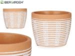 MACETA TERRACOTA RAYADA 12,5x10 - Imagen 3