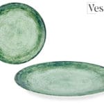 VAJILLA 18 PIEZAS VERDE OLIVA