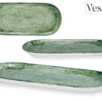 BANDEJA OVALADA VERDE OLIVA