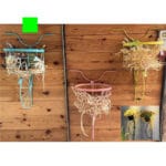 BICICLETA AZUL COLGAR 36X18X55