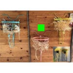 BICICLETA ROSA COLGAR 36X18X55