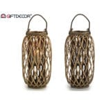 PORTAVELA MIMBRE NATURAL 52 CM