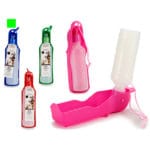 BEBEDERO PORTATIL AZUL 500 ML.