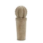 CACTUS BOLA PIEDRA 11X11X28 CM