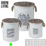 SWEET BIDON BLANCO 30X34 CM