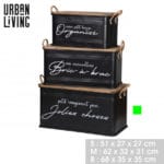 JOLIES CAJA NEGRA 68X35X35 CM