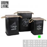 LA MAGIA CAJA NEGRA 24X24X35 CM