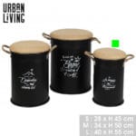 LA MAGIA BIDON NEGRO 25X45 CM