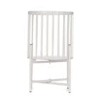MACETERO BARRAS BLANCO 25X25X43