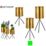 MACETERO METAL MINI 11X26 CM