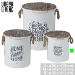 STORY BIDON BLANCO 25X28 CM