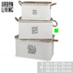 SWEET CAJA BLANCA 54X34X29 CM