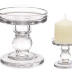 CANDELABRO CRISTAL BOLA 9 CM