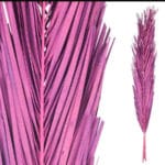 RAMILLETE HOJA PALMERA MORADO - Imagen 3