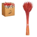 RAMILLETE ESPIGA ROJO 14X9X50 CM - Imagen 2