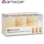 SET 3 VELAS LLAMA LED 13 CM