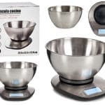 BASCULA DIGITAL 5 K ACERO CUENCO