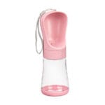 BEBEDERO PORTABLE ROSA 330 ML