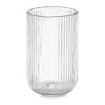 VASO ALTO TRANSPARENTE RAYAS 430