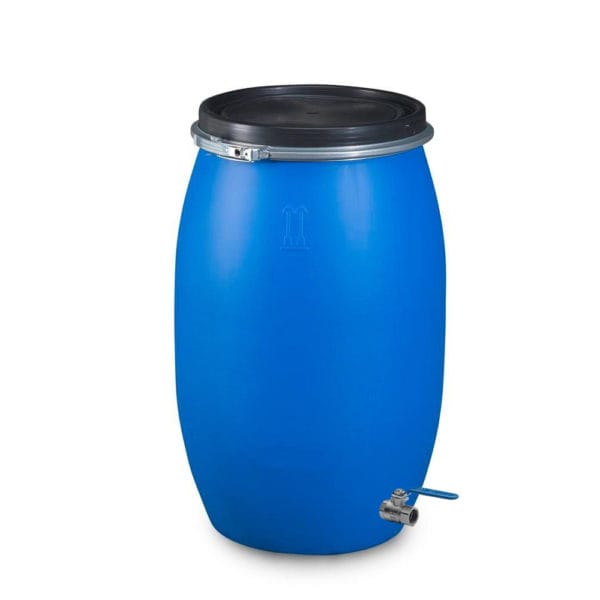 BIDON AZUL 120 L. C/ GRIFO RECTO