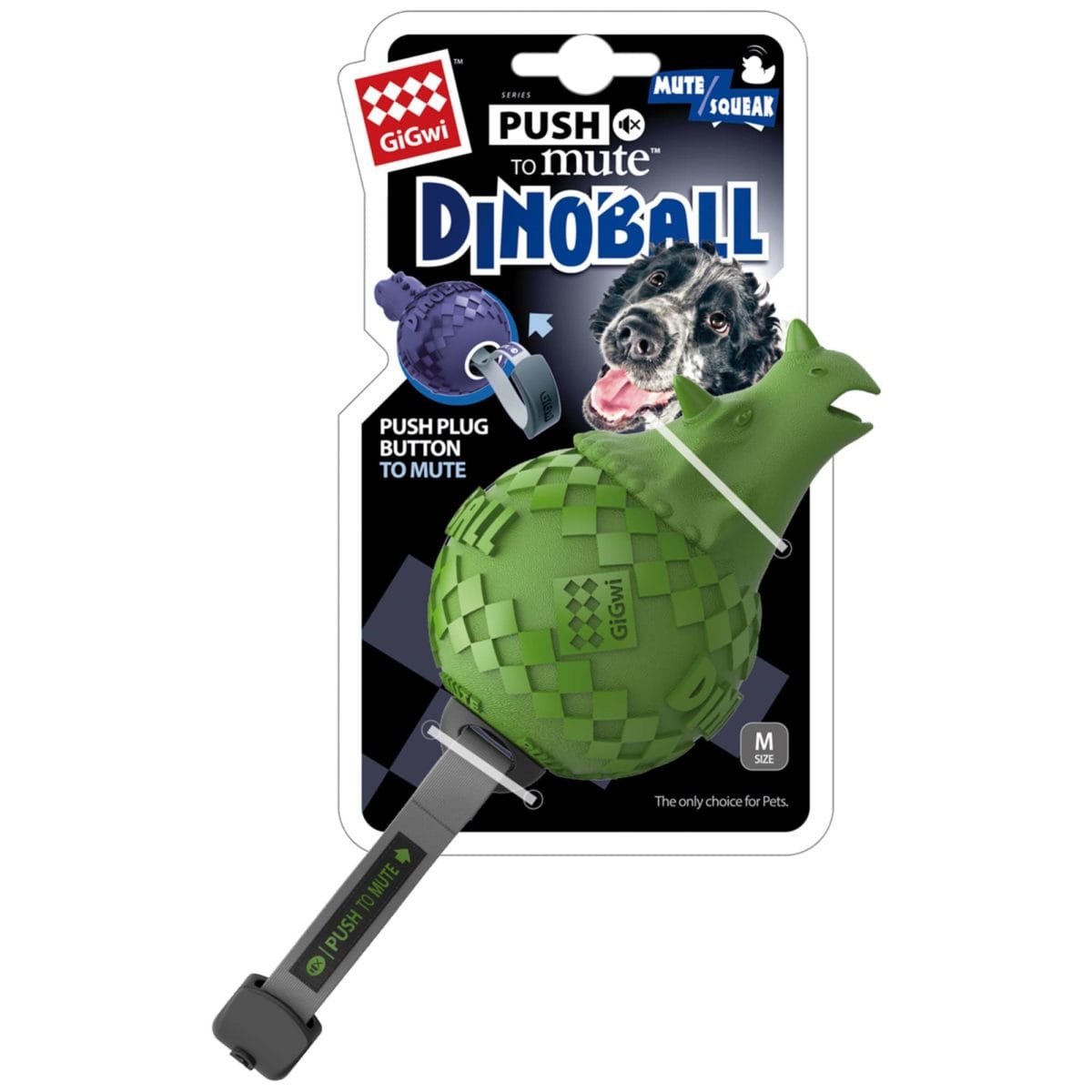TRICERATOP VERDE PUSH 25 CM - Imagen 1