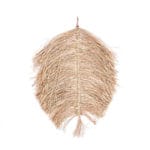 COLGANTE HOJA PALMA MARRON 63X84