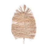 COLGANTE HOJA PALMA MARRON 46X70