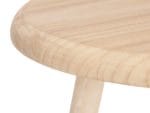 MESA CENTRO REDONDA NATURAL BL. - Imagen 4