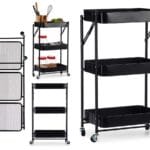 CARRO 3 ALTURAS PLEGABLE NEGRO