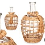 GARRAFA CRISTAL 25 CM MIMBRE