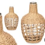 GARRAFA CRISTAL 25 CM ESPARTO