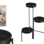 ESTANTE 3 ALTURAS NEGRO 32X46X61