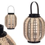 FAROL PORTAVELA ASA OVALAD 32 CM