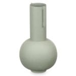 JARRON ACERO FORMA VERDE PASTEL