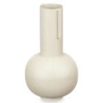 JARRON ACERO FORMA CREMA PASTEL