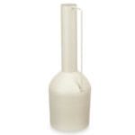 JARRON ACERO ALTO CREMA PASTEL