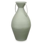 JARRON ACERO TINAJA VERDE PAST